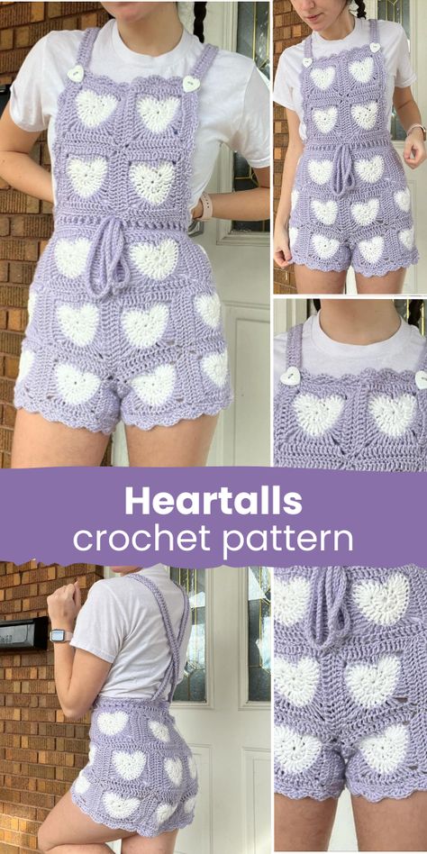 Perfect Crochets Tops for Every Wardrobe" https://youtu.be/mK6kv66_Irw?si=hmhYNEHXyKgWD88h Crochet Overalls, Wool And The Gang, Crochet Pants, Vest Pattern, Diy Crochet Projects, Cardigan Pattern, How To Make Shorts, Half Double Crochet, Easy Crochet Patterns