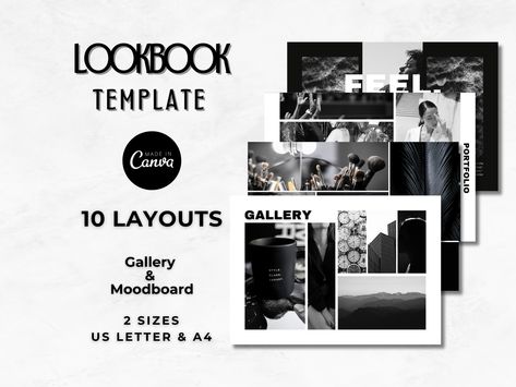 Landscape Lookbook Lead Magnet | Canva Magazine Template | Lookbook Template | Portfolio Template | Fashion Lookbook | Fashion Magazine Canva Lookbook, Canva Magazine, Business Catalog, Lookbook Template, Template Portfolio, Mood Board Template, Portfolio Template, Lead Magnet, Portfolio Templates