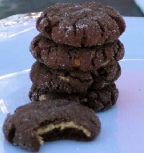 Monster Cookies Recipe, Chocolate Peanut Butter Cookies, Peanut Butter Filling, Health Desserts, Peanut Butter Recipes, Favorite Cookies, Perfect Desserts, Sweets Treats, Chocolate Cookies