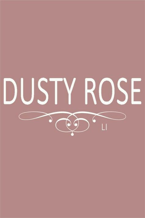 Dusty Rose Wall Paint, Silver Ombre Hair, Medallion Wallpaper, Narrow Bedroom, Dusty Pink Weddings, Tout Rose, Color Boards, Sisters Wedding, Paint Inspiration