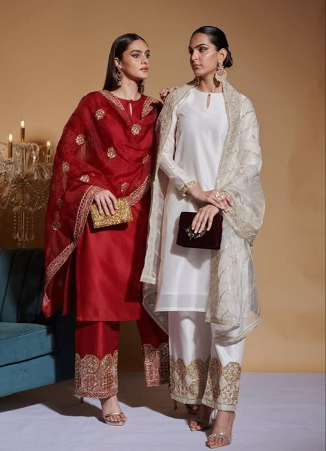 Wedding Suit Women Pakistani, Kasmiri Embroidery Work Suit, Indian Pant Suit, Sabyasachi Suits, Punjabi Wedding Suit, Pakistani Salwar Suits, Bridal Suits Punjabi, Indian Bride Outfits, Pakistani Fashion Casual