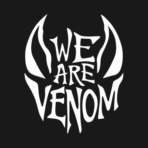 Venom T Shirt Design, We Are Venom, Venom T Shirt, Bike Sticker, Bike Stickers, Venom, T Shirt Design, Shirt Design, Shirt Designs