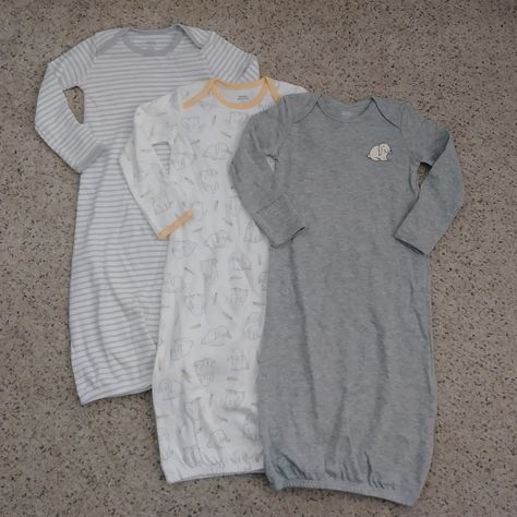 Nwt. Only Took Out Of Package For Pictures. Baby Sleeper Gowns With Rabbits. Size 6 Months. Make A Offer Bundle More Stuff And Send A Offer Baby Sleeper Gown, Baby Sleeper, Baby Sleepers, Amazon Essentials, Rabbits, 6 Months, Gray White, Baby Clothes, Kids Shop