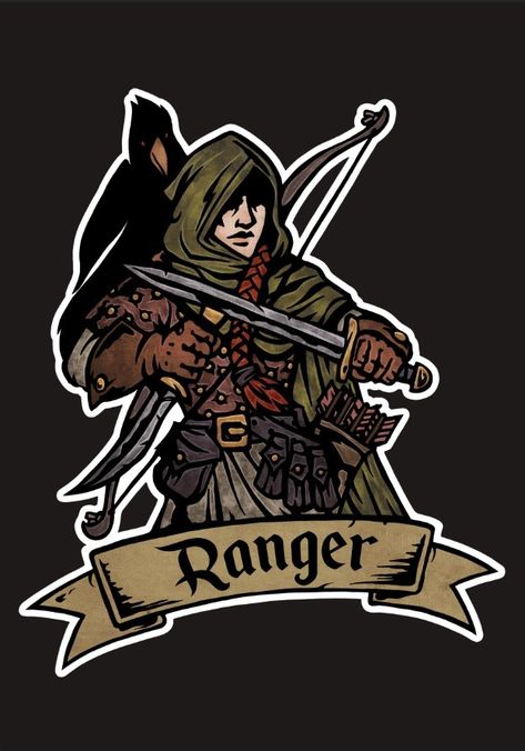 ArtStation - Class T-Shirts, Michał Grabowski Women In Armor, Rogue Tattoo, Family Sleeve Tattoo, Ranger Dnd, Battle Brothers, Pixel Characters, Darkest Dungeon, Female Armor, D&d Dungeons And Dragons