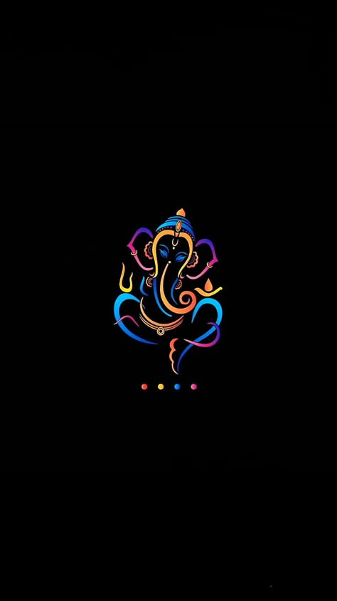 Black Wallpaper For Mobile, Ganpati Photo Hd, Mahadev Hd Wallpaper, Ganpati Bappa Wallpapers, Black Hd Wallpaper, 8k Ultra Hd, Wallpaper For Mobile, 4k Wallpaper For Mobile, Ganesh Wallpaper