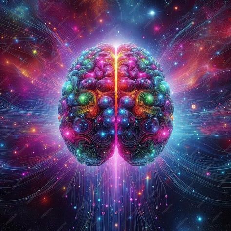 Premium Photo | Cosmic Consciousness A Vibrant Brain in a Universe of Thought Brain Universe, Cosmic Consciousness, Son Of God, Premium Photo, Consciousness, Graphic Resources, Brain, Universe, Quick Saves