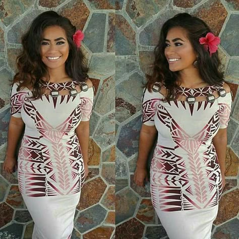 PASIFIKA Puletaha Designs, Samoan Puletasi, Samoan Puletasi Design Style, Puletasi Styles Samoa, Samoan Clothing, Samoan Designs, Samoan Dress, New Dress Pattern, Poly Dress