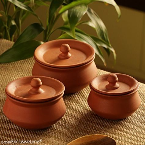 Clay Kitchen Set, Clay Utensils, Clay Cooking Pots, Earthen Pots, Traditional Kitchen Decor, Terracotta Pottery, Crockery Design, Home Table Decor, Indian Handicrafts