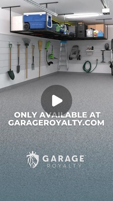 Garage Royalty Products on Instagram: "Garage overflowing? CrownWall Overhead Storage Racks to the rescue! Up your storage game & hold up to 600 lbs. Easy install, single unit or go big! 

Available now at garageroyalty.com 💪
.
.
.
#garagegoals #storagemadeeasy #upgradeyourgarage #garageroyalty #crownwall #garagestorage #garageorganization #garagestorage #storagesolution #garageinspo #organizedgarage #contractorsofinsta #garagerenovation #homereno #garagereno" Overhead Storage Rack, Garage Renovation, Overhead Storage, Storage Racks, Garage Organization, To The Rescue, Hold Ups, Home Reno, Garage Storage