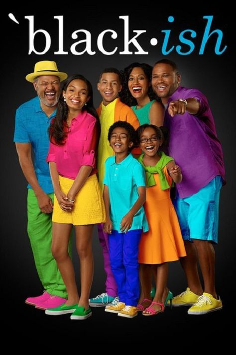 Black-ish (2014-present) Original Channel : ABC | Seasons 2 | Episodes : 26 | Cast : Anthony Anderson, Tracee Ellis Ross, Yara Shahidi, Marcus Scribner, Miles Brown, Marsai Martin, Laurence Fishburne, Jenifer Lewis. Black Sitcoms, Black Tv Shows, Circus Characters, Black Ish, Shutter Island, Comedy Tv Shows, Anthony Anderson, New Warriors, Perry Mason