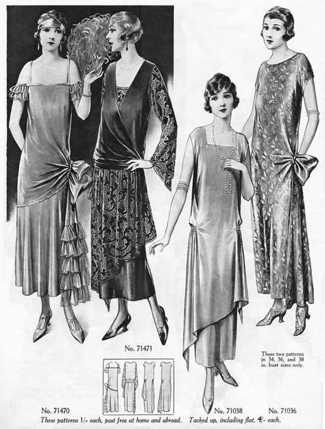 20’s Fashion, Roaring 20s Fashion, Style Année 20, 1920s Fashion Women, Glamour Vintage, 1920 Fashion, Robes Vintage, 30s Fashion, 20th Century Fashion