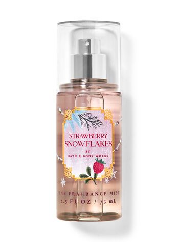 Strawberry Snowflake, Bath And Body Works Strawberry, Strawberry Snowflakes, Marvel Birthday, Bath & Body Works, Pink Sea Salt, Frank Body, Purse Essentials, Pink Sea