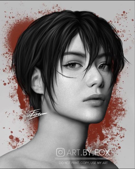 Mikasa Ackerman Realistic, Mikasa Realistic, Anime Sketchbook, Estilo Swag, Erwin Smith, Aot Characters, Eren X Mikasa, Manga Story, Mikasa Ackerman