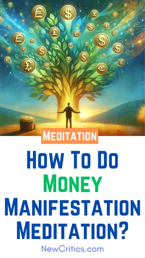 Are you interested in Mastering Money Manifestation? Are you tired of the endless cycle of financial stress and dreaming of a life filled with abundance?Our guide offers seven transformative steps to  harness the power of meditation. It’s propelling you toward wealth andprosperity. What’s connected to money manefesting? Its all about aligning attract wealth, finacial abundance, the law of attraction and a abundance mindset.It’s also important to build up energy of money, spiritual wealth. Money Spirituality, Money Spiritual, Energy Of Money, Buddhism For Beginners, Different Types Of Meditation, Transcendental Meditation, Manifestation Meditation, Power Of Meditation, Think Happy Thoughts