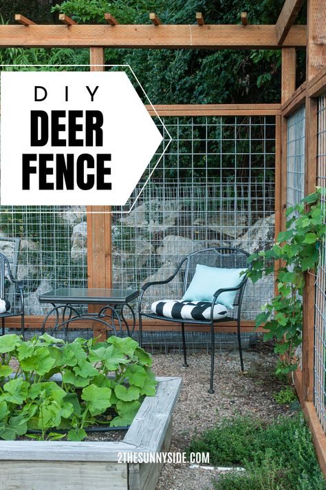 Tranquil Backyard, Deer Resistant Garden, Backyard Escape, Diy Garden Fence, Deer Fence, Potager Garden, Easy Landscaping, Veg Garden, Fence Ideas