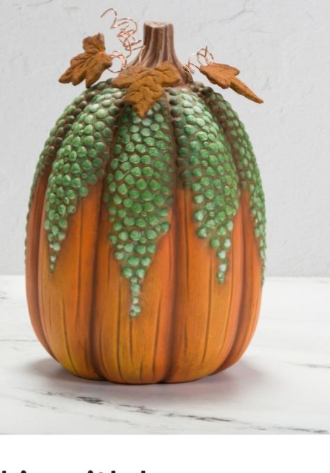 Beaded Pumpkin, Ceramics, The Originals