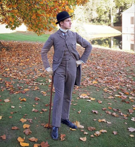 1910s Mens Fashion, 40s Mens Fashion, Victorian Mens Fashion, Victorian Mens Clothing, Edwardian Aesthetic, Victorian Man, Victorian Era Fashion, Vintage Mens Fashion, Western Work