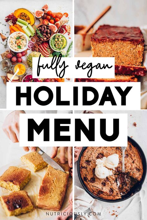 Wfpb Holiday Recipes, Vegan Christmas Party, Alpha Gal, Vegan Recepies, Vegan Holiday Recipes, Vegan Christmas Recipes, Vegan Holiday, Vegetarian Thanksgiving, Vegan Thanksgiving Recipes