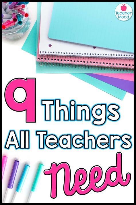 There are so many things teachers need to in order to maximize student learning and minimize teacher frustration. Check out my list of the 9 things all teachers need in their classrooms! These items offer practical solutions to everyday challenges. New Teacher Must Haves, Teacher Supplies List, Teacher Binder Organization, Phonics Puzzles, Teacher List, Classroom Wishlist, Top Teacher, Classroom Diy, Everyday Challenges