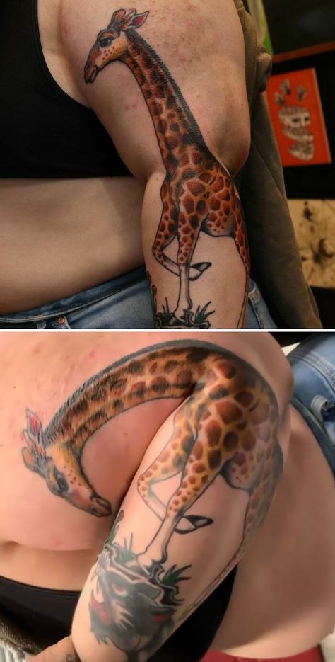 Transforming Tattoos, Moving Tattoos, Moving Tattoo Ideas, Moving On Tattoos, Hyper Realistic Tattoo, Clever Tattoos, Hip Tattoos Women, Realistic Tattoo, Old Tattoos