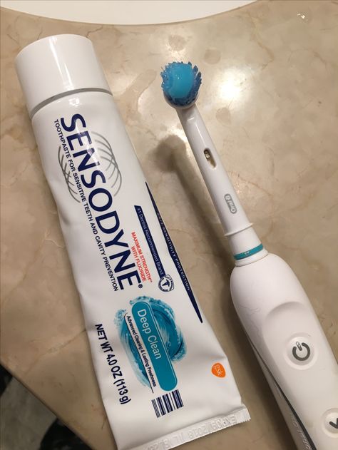 ❤️ this new toothpaste... I actually have a cracked tooth (need a crown) and have switched to this twice a day, & the pain is now gone! #GotItFree, #Sensodyne #SenseTheFresh Tooth Brushing, Toothbrush And Toothpaste Aesthetic, Tooth Brush, Brush Teeth, Voice Message Messenger, Cute Display Pictures For Whatsapp, Id Card Photo Makeup, Toothpaste Colgate, Makeup Application Order