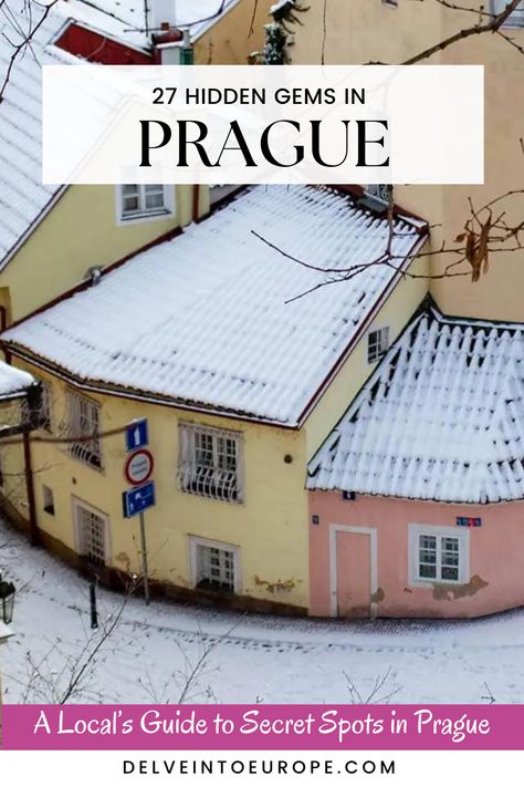 Want to get off the beaten path in Prague? Discover the best hidden gems in Prague from someone who lives here. Escape the crowds! Secret places in Prague you must see | pretty places in Prague | underrated places to go in Prague | tips for finding hidden spots in Prague | best places to visit in Prague without tourists Prague Travel, Prague Czech, Europe Travel Guide, Off The Beaten Path, Secret Places, Best Places To Visit, Pretty Places, Hidden Gems, Prague