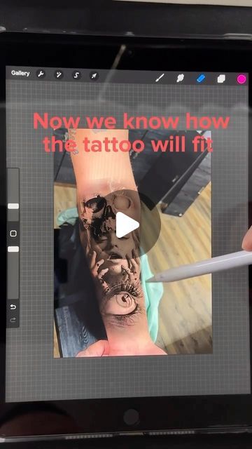 𝐕𝐋𝐀𝐃 𝐌𝐎𝐋𝐃𝐎𝐕𝐀𝐍 on Instagram: "Digital work.
How to show to the client how’s the design gonna fit on her/his body using Procreate app🫡 
Follow & Share! ENJOY! 
•
•
•
#tattoo #tattoos #tattooed #girlswithtattoos #tattooartist #tattooart #tattoolife #tattooedgirls #tattooist #instatattoo #tattooing #tattoodesign #traditionaltattoo #tattoogirl #tattooer"