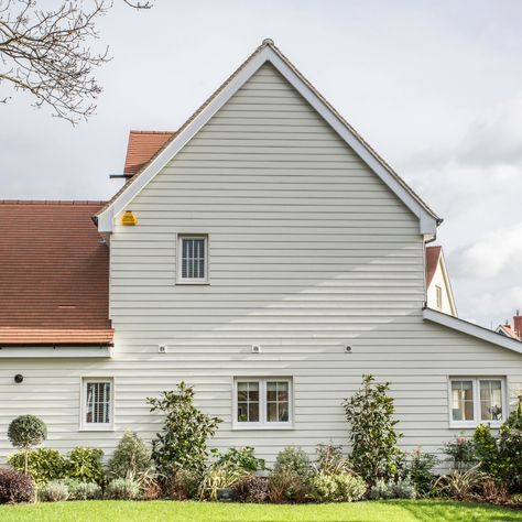 Cedral Lap fibre cement cladding Cement Cladding, Fibre Cement Cladding, A Sense Of Place, Construction Architecture, Victorian Cottage, Fiber Cement, Sense Of Place, New Build, Facade Design