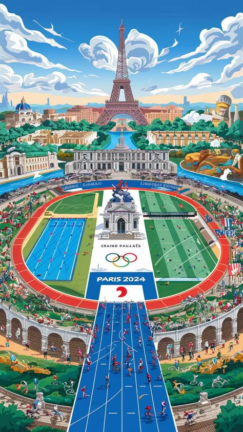 Planning to attend Paris 2024? Don't miss these top venues where history meets modernity. From the Grand Palais to Roland-Garros, each location promises a unique experience. Find out what makes them special and how to make the most of your visit. #OlympicVenues #Paris2024 #SportsEvents #TravelGuide Paris 2024 Olympic Games, Olympics Aesthetic, Everything Comes To An End, Paris Olympics 2024, Olympic Mascots, 2024 Summer Olympics, Positive Quotes For Work, Olympics 2024, Indian Illustration