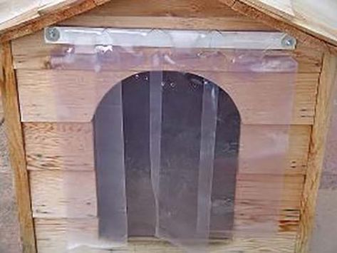 Diy Pet Door Flap, Cat House Door Flap, Diy Doggie Door Flap, Barn Cat House, Diy Dog Door Flap, Diy Cat Door Flap, Barn Cat Shelter, Diy Dog House Door Flap, Diy Dog Door