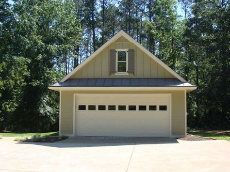 EXOVATIONS® Exterior Painting Ellison Home AFTER Photo Garage Additions, Garage Plans Detached, Garage Builders, Home Remodel Before And After, Garage Door Types, Loft Plan, Garage Roof, Garage Addition, Garage Exterior