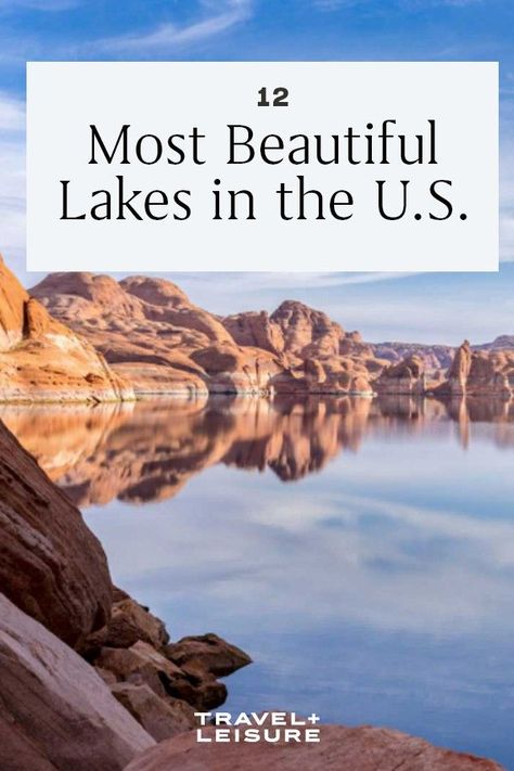 Beautiful Lakes In The Us, Best Lakes To Vacation In Us, Best Lakes In The Us, Best Lake Vacations In Us, Lake Vacations, Mountain Lakes, Lake Vacation, Lake Beach, Dude Ranch