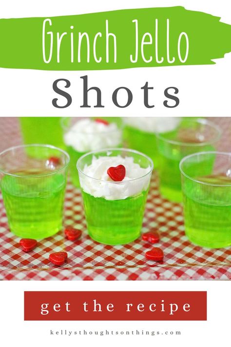 Grinch Jello Shots Grinch Jello Shots Recipe, Christmas Jell-o Shots, Grinch Jello Shots, Grinch Jello, Jello Shots Christmas, Watermelon Jello Shots, Shots Jello, Watermelon Jello, Hot Spiced Cider