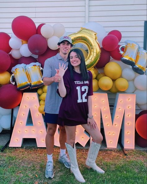 Ring Day Aggie, Ring Dunk Decorations, Aggie Ring Day Decorations, Aggie Ring Day Party, Tamu Ring Dunk, Tamu Ring Day, A&m Ring Dunk, Texas A M Ring Dunk Party, Ring Dunk Pitcher Texas A&m