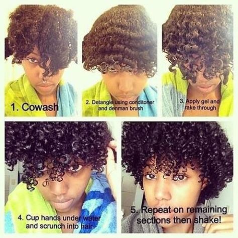 Wash and go Raising Girls, Beautiful Natural Hair, Grow Long Hair, Wash And Go, Natural Hair Beauty, Black Hair Care, Natural Styles, Natural Hair Inspiration, Natural Hair Tips