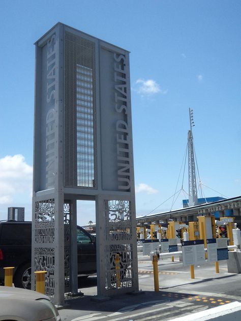 San Ysidro Port of Entry San Ysidro, San Diego California, Www Pinterest Com, Skyscraper, San Diego, Beautiful Places, California, Travel, Quick Saves