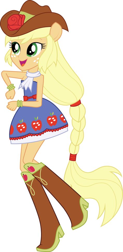 Applejack+Dance+Vector+by+icantunloveyou.deviantart.com+on+@deviantART Apple Jack Equestria Girl, Dance Vector, My Little Pony Applejack, Apple Jack, My Little Pony Equestria, Rainbow Rocks, Equestrian Girls, Equestria Girl, Cutie Mark