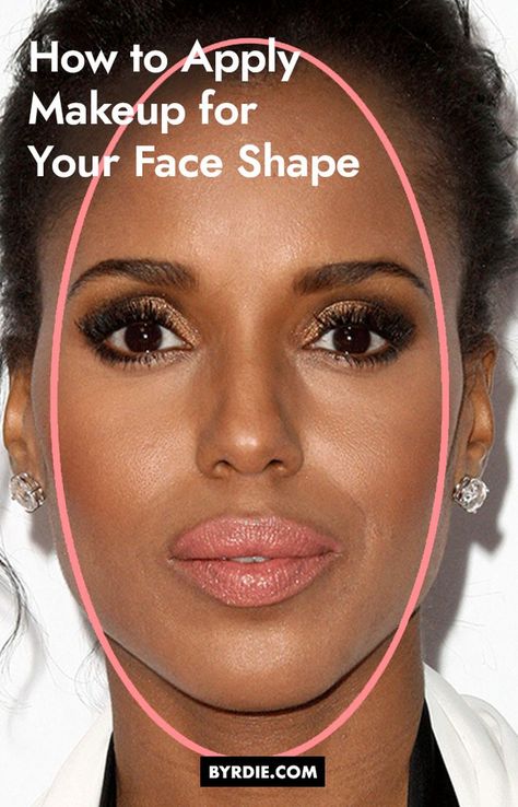 How to Apply Makeup for Your Face Shape: A Guide How To Prime Face For Makeup, Make Up For Long Faces, Makeup To Make Face Look Fuller, How To Apply Face Makeup, Oval Face Contouring, How To Apply Eye Makeup, Contour For Oval Face, Where To Apply Makeup, Where To Put Makeup On Face Diagram