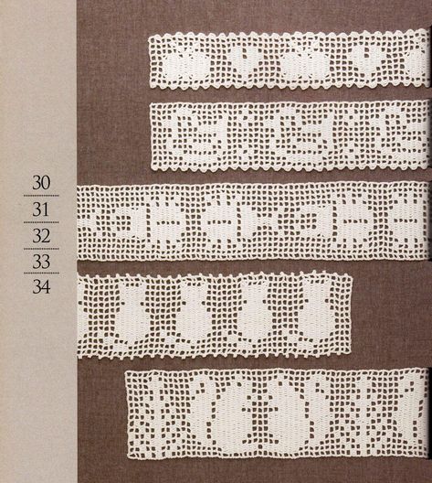 Filet Crochet Placemats, Filet Lace Pattern, Vintage Filet Crochet Patterns, Filet Crochet Yoke, Crochet Lace Chart, Filet Pattern Crochet, Crochet Fillet Patterns Free, Crochet Practical Ideas, Crochet Filet Pattern Free