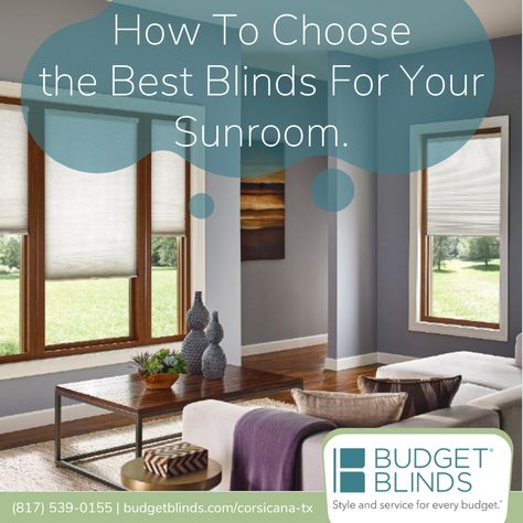 Sunroom Blinds And Curtains, Window Treatments For 4 Season Room, Shades For Sunroom Windows, Blinds For Sunroom Windows, Sunroom Blinds Ideas, Sunroom Window Coverings, Blinds For Sunroom, Window Treatments For Sunroom, Blinds Sunroom