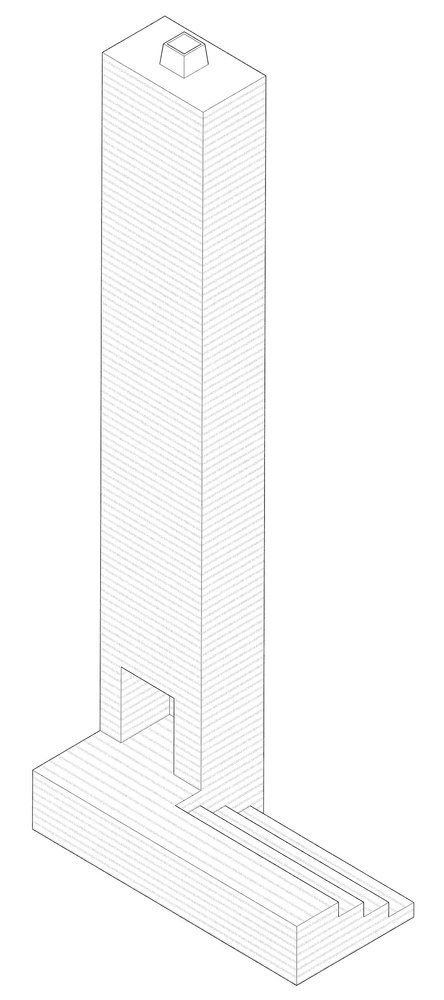 The Zachary House / Stephen Atkinson Architecture,Chimney; © Stephen Atkinson Architecture Dog Trot House, Architecture Site Plan, Shotgun House, Site Plans, Site Plan, Architecture Plan, Guest House, House Plan, Lake House