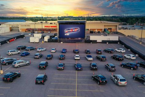 Drive Thru Movie Theater, Drive Thru Movie, Toronto Shopping, Drive In Cinema, Outdoor Movie Theater, Drive In Movie Theater, Outdoor Cinema, Outdoor Theater, Movie Theatre