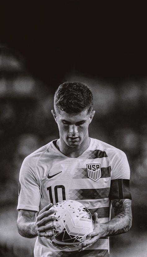 Christian Pulisic Wallpaper Usa, Usmnt Wallpaper, Christian Pulisic Wallpaper, Usmnt Soccer, Soccer Wallpaper, Chelsea Fc Players, Wallpaper Football, Messi Fans, Christian Pulisic