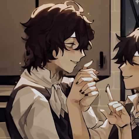 #bsd #bungoustraydogs #ranpo #poe #ranpoe #matchingicon #pfp Dog Match, Edogawa Ranpo, Matching Profile, Silly Dogs, Match 3, Bongou Stray Dogs, Edgar Allan Poe, Stray Dogs Anime, Matching Profile Pictures