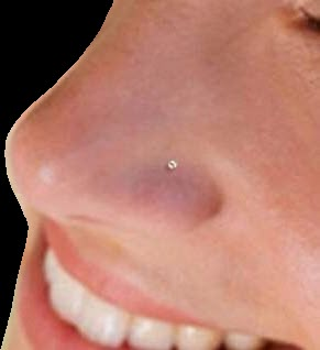 Girls With Nose Piercing, Magnetic Nose Stud, Guys With Nose Piercings, Nose Piercing Tips, Nose Piercing Care, Small Nose Piercing, Two Nose Piercings, Nose Piercing Bump, Piercing Bump