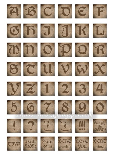 Grunge Alphabet, Alphabet Letters Printable, Grunge Letters, Letters Printable, Scrabble Art, Craft Photography, Journaling Cards, Printable Numbers, Cards Scrapbooking