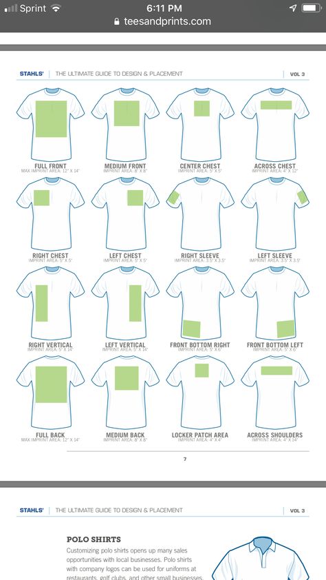 Heat Transfer Vinyl Size Guide, Back Of Shirt Design Size, T Shirt Print Placement, Size Of Logo On Shirt, Tshirt Design Placement Ideas, Cricut Shirt Templates, Word Placement On Shirts, Avg Size Chart, Cricut Pocket Tee Size