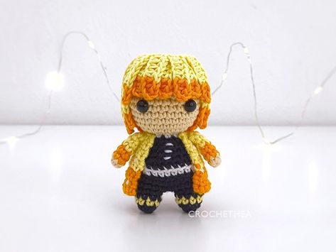 Demon Slayer Archives | Crochethea Demon Slayer Crochet Patterns Free, Demon Slayer Crochet, Knitted Dolls, Crochet Crafts, Crochet Amigurumi, Demon Slayer, Free Crochet Pattern, Free Pattern, Amigurumi