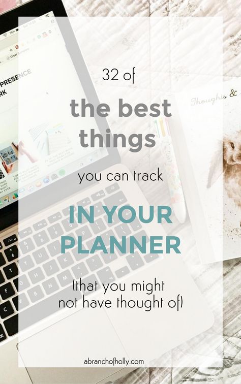 32 OF THE BEST THINGS YOU CAN TRACK IN YOUR PLANNER (THAT YOU MIGHT NOT HAVE THOUGHT OF) Things To Track In Planner, Life Planner Ideas, Artful Agenda, Organization Notebook, Headband Storage, How To Bullet Journal, Digital Bullet Journal, Happy Planners, Organization Lists