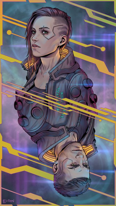 Lei-Ren (@LeiRen_Art) / Твиттер Cyberpunk Art Illustration, Cyberpunk 2020, Johnny Cage, Cyberpunk Anime, Cyberpunk Girl, Cyberpunk Aesthetic, Arte Cyberpunk, Cyberpunk Character, Cyberpunk Style